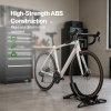 MONVELO Bike Stand Floor Rack Adjustable ABS For Mountain Bikes Garage Black