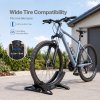 MONVELO Bike Stand Floor Rack Adjustable ABS For Mountain Bikes Garage Black