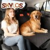 Skylos Dog Car Seat Cover Waterproof Pet Back Seat Hammock Safety Protector