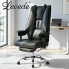 Levede Office Chair Big Tall High Back Heavy Duty PU Recliner Executive Chair