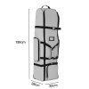 Centra Golf Travel Bag Padded Reinforced Wheels 900D Oxford for Airline