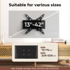 Levede TV Wall Bracket Mount Swing Arm Tilt Swivel 16