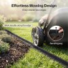 Lambu Garden Edging Border 5 Pack Bendable Lawn Landscape Edging Paths Grey