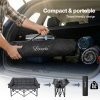 Levede Folding Double Camping Chair 2 Seater Outdoor Sofa Chair Heavy Duty 300KG
