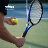 Centra 9Pcs Tennis Racket Set Lightweight Racquet Balls Carry Bag Overgrips