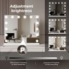 Emitto LED Hollywood Makeup Mirror Vanity Light Mirror 14 Dimmable LED Bulbs