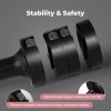 Centra A Pair Of 1KG To 2.5KG Adjustable Dumbbells With Metal Weight Black