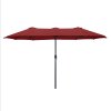 Mountview Large Parasol Patio Umbrella Outdoor Garden Pool Sunshade Double-Sided