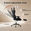 Ergonomic Office Chair 165° Reclining Executive Computer Chair with Spring Seat