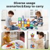 Dekko 100Pcs Magnetic Tiles Building Blocks Kids Educational Construction Toys