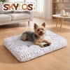 Skylos Pet Bed Luxury Dog Crate Cushion Mattress Plush Soft for Puppy Small Dogs
