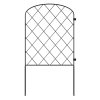 Levede 10 Pack Animal Barrier Metal Decorative Garden Fence Pet Border Outdoor