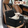 Skylos Dog Booster Car Seat Portable Travel Carrier Bed Basket Pet Puppy Black