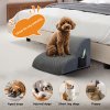 Skylos 2 Step Dog Ramp Pet Stairs for Small Dogs Bed Sofa Foam Non-Slip Washable