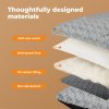 Skylos Pet Bed Dog Calming Cushion Anti Anxiety Warm Plush Removable Washable