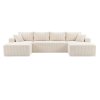 Levede Modular Sectional Sofa Bed 3 Seater U Shaped Convertible Soft Boneless