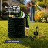 Traderight Expandable Garden Hose 10m to 30m 10-Pattern Nozzle Kink-Free Green