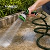 Traderight Expandable Garden Hose 10m to 30m 10-Pattern Nozzle Kink-Free Green