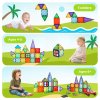 Dekko 60pc Magnetic Building Blocks Set STEM Educational Toys for Kids Gifts