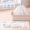 Skylos Cat Litter Bags Auto Scoop Bin Liners Heavy Duty Drawstring 40 Pack Blue