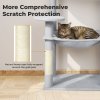 Skylos 143cm Cat Tree Multilevel Scratching Post Climbing Tower Activity Centre