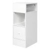 Levede Bedside Tables Modern Nightstand White Storage Drawer Shelf for Bedroom