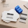 Levede Mini Whiteboard 30 Pack White Boards With Pens Erasers Classroom White