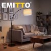 Emitto Standard Floor Lamp Dimmable Standing Lamp Smart Control Adjustable Timer