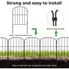 Levede 10 Pack Animal Barrier Metal Decorative Garden Fence Outdoor Pet Border