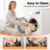 Skylos Dog Car Seat for Small Dogs & Cats Cosy Pet Travel Bed with Safety Leash