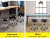 Levede Salon Stool Swivel Bar Stools Chairs Barber Hydraulic Lift Hairdressing