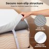Lavio Mattress Topper 4 Inch Cooling Gel Memory Foam Double Non Slip Washable