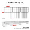 Levede 25 Pack Animal Barrier Metal Decorative Garden Fence Outdoor Pet Border