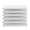Levede Floating Shelves 6 Pack Modern Wall Shelves White Home and Office