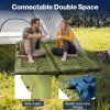 Mountview Camping Sleeping Pad Ultralight Inflatable Mat Built In Pump Packable