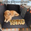Skylos Dog Car Seat Cover Pet Back Seat Hammock Safety Protector Waterproof