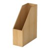 Levede Bamboo File Rack Wooden Magazine Holder A4 Document Office Desk Organiser