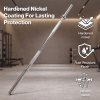 Centra 2'' Olympic Barbell Bar 5ft Weight Lifting Gym Training Bar Spring Clips