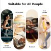 Centra Healty Belly Wheel AB Roller 4 Wheel with Elbow Support Automatic Rebound