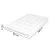 Lavio Thick King Mattress Topper 10cm Microfibre Washable with Elastic Strap
