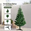 Santaco Christmas Tree 180Cm Artificial Xmas Spruce 483 PVC Stand Indoor Green