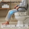 Levede Raised Toilet Seat 12cm Riser with Adjustable Arms for Elderly Disabled