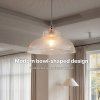 Emitto Ceiling Light Shade Pendant Glass Lamp Bistro Adjustable Clear Color