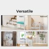 Skylos Pet Gate Wooden Dog Fence Baby Safety Barrier Indoor Stairway Doorway