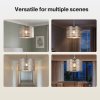 Emitto Ceiling Light Shade Moroccan Style Silver Chrome Pendant Shade Lamp Decor