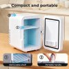 Spector 5L Mini Fridge with LED Light Mirror