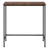 Narrow Console Table Slim Entryway Hallway Sofa Table Display Shelf Industrial