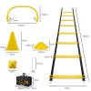 Centra Speed Agility Training Set Football Footwork Ladder Hurdles Cones Kit