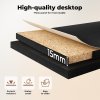 Levede Office Gaming Desk Reversible L-shaped Corner Computer Table 4 Drawers