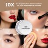 Emitto LED Hollywood Makeup Vanity Mirror Dimmable 3 Colour Lights 31x47cm